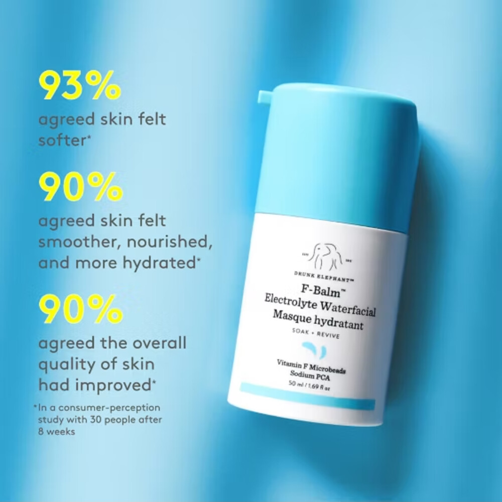 Drunk Elephant F-Balm Electrolyte WaterfacialMasker50 ml