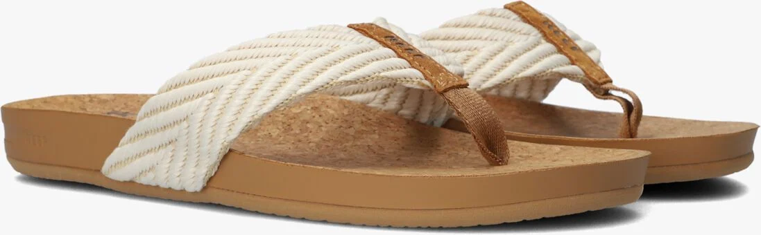 REEF beige reef teenslippers cushion strand