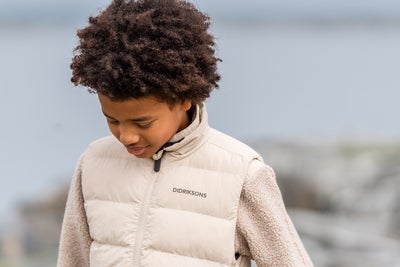 Didriksons Kilo Vest, Clay Beige
