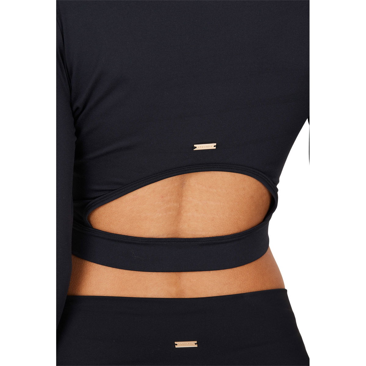 Athlecia Marianne Cropped Langærmet Trænings T-shirt Dame