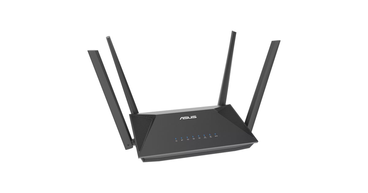 ASUSRT-AX52 Pro (AX3000) Dual Band WiFi 6 Extendable Router mesh router  (Zwart)