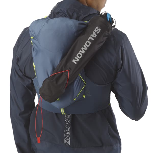 Sac trail SALOMON ADV SKIN 12 SET BERING SEA/FLINT STONE