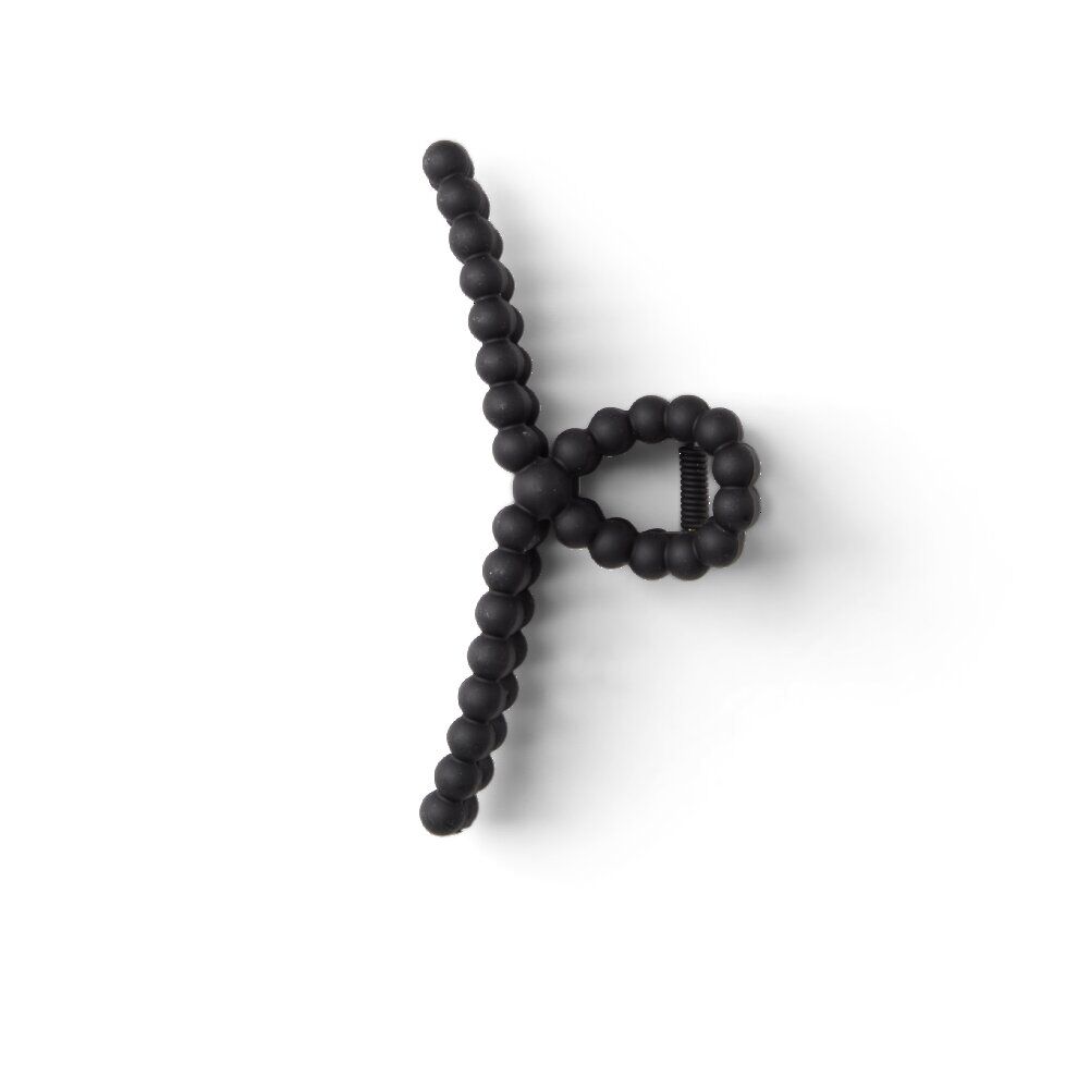 Pince cheveux noir mat L11cm