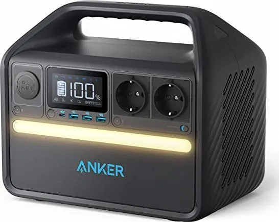 Anker PowerHouse 535 - Transportabel strømstation - litiumjernfosfat - 32000 mAh - 512 Wh - output-stikforbindelser: 7