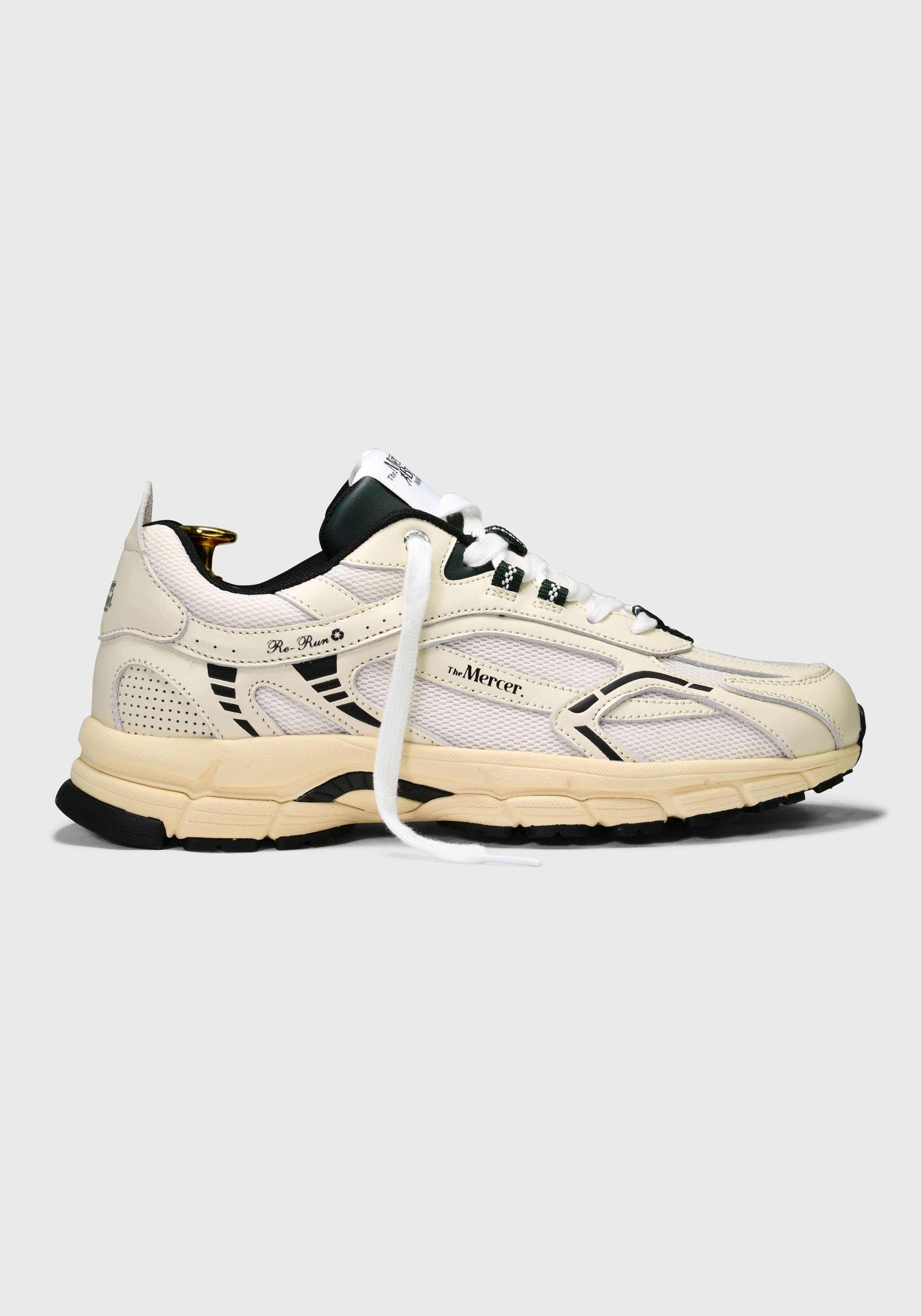 Mercer Sneaker The Re-Run Nappa Off White