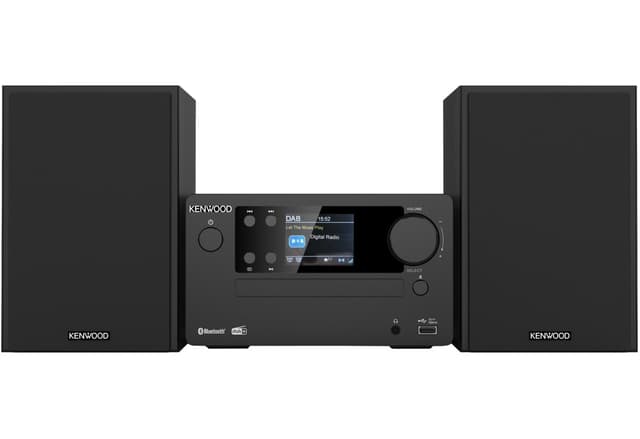 Kenwood M-725DAB Minianlæg med Bluetooth og DAB+ (Sort)