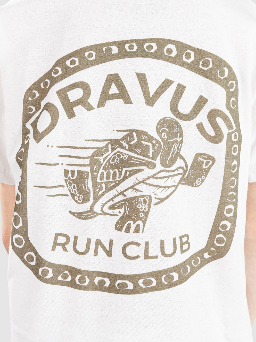 Dravus Run Club Kids T-Shirt white