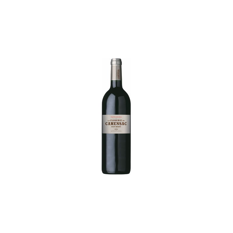 CLOSERIE DE CAMENSAC 2021 - Haut-Médoc - 2ème Vin - par Carton de 6 bouteilles 75 cl