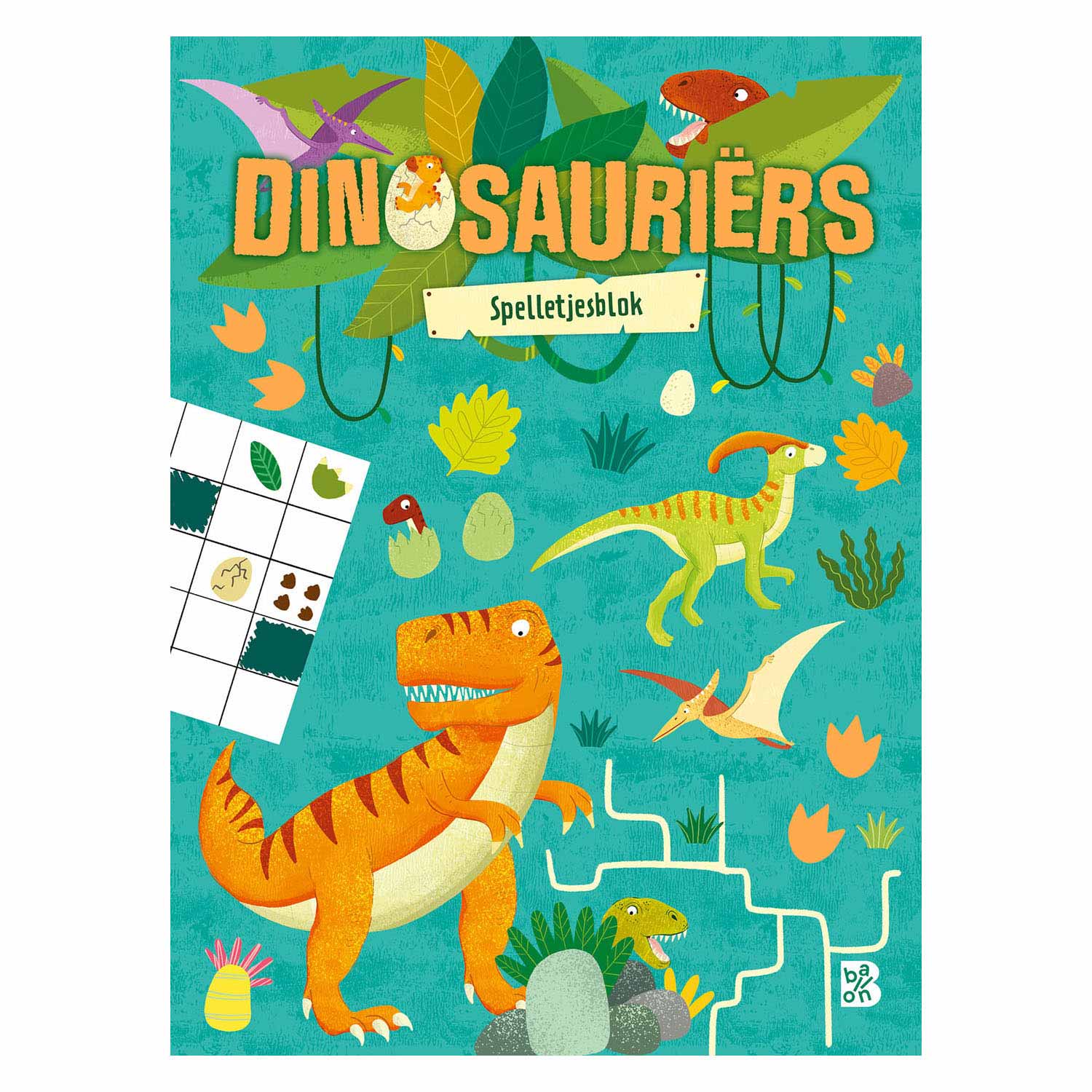 Dinosauriers Spelletjesblok