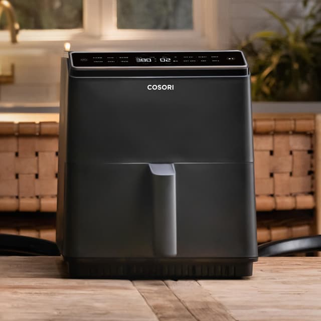 Cosori Dual Blaze airfryer (mørkegrå)