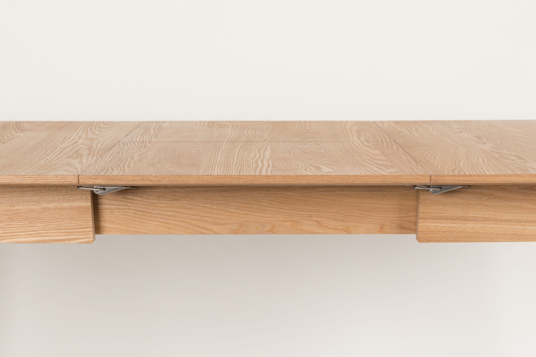 Zuiver Glimps uitschuifbare tafel 120x80 zwart
