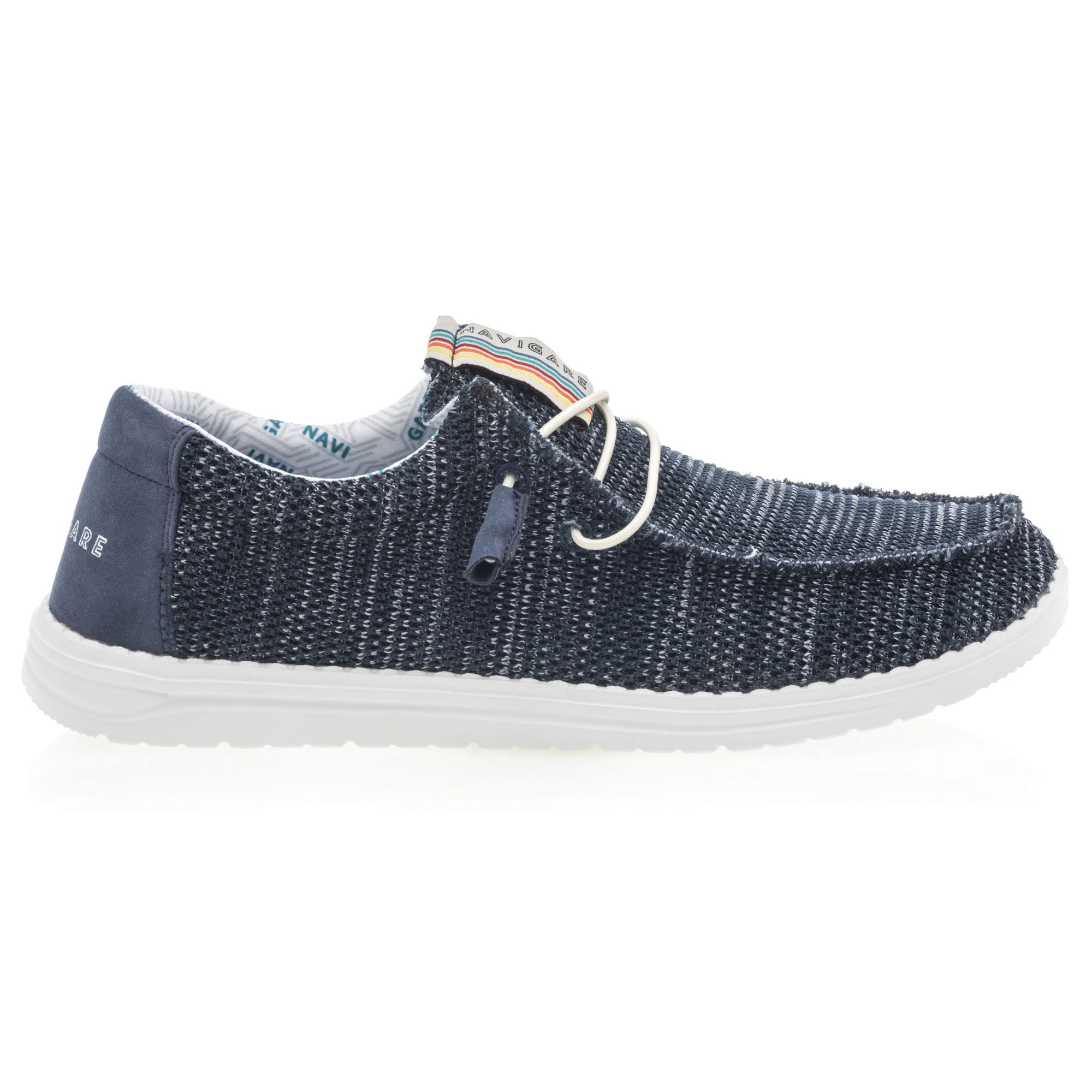 Baskets en toile Homme bleu marine