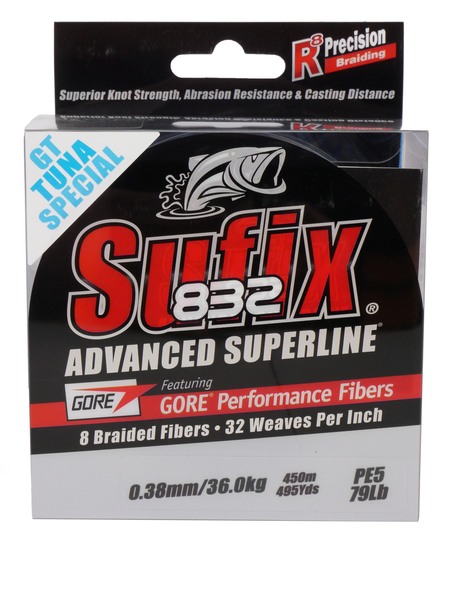 Tresse Sufix 832 GT Tuna Special 450m