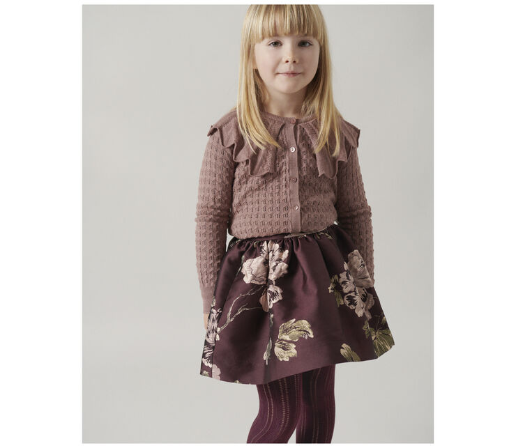 MarMar Copenhagen Sunita Deep mulberry jacquard