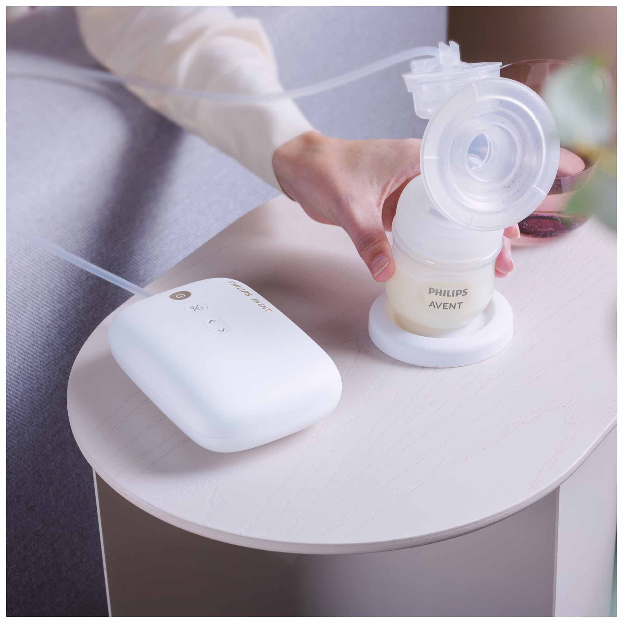 Philips Avent enkele elektrische borstkolf set - draadloos gebruik