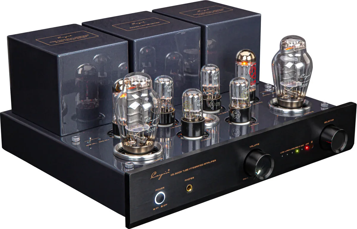 Cayin CS-300A Noir Amplis hi-fi stéréo