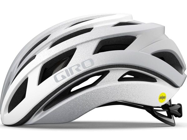 Giro Helios Cykelhjelm, Matt White Silver Fade