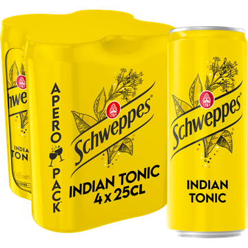 Schweppes Indian Tonic 4 x 250ML