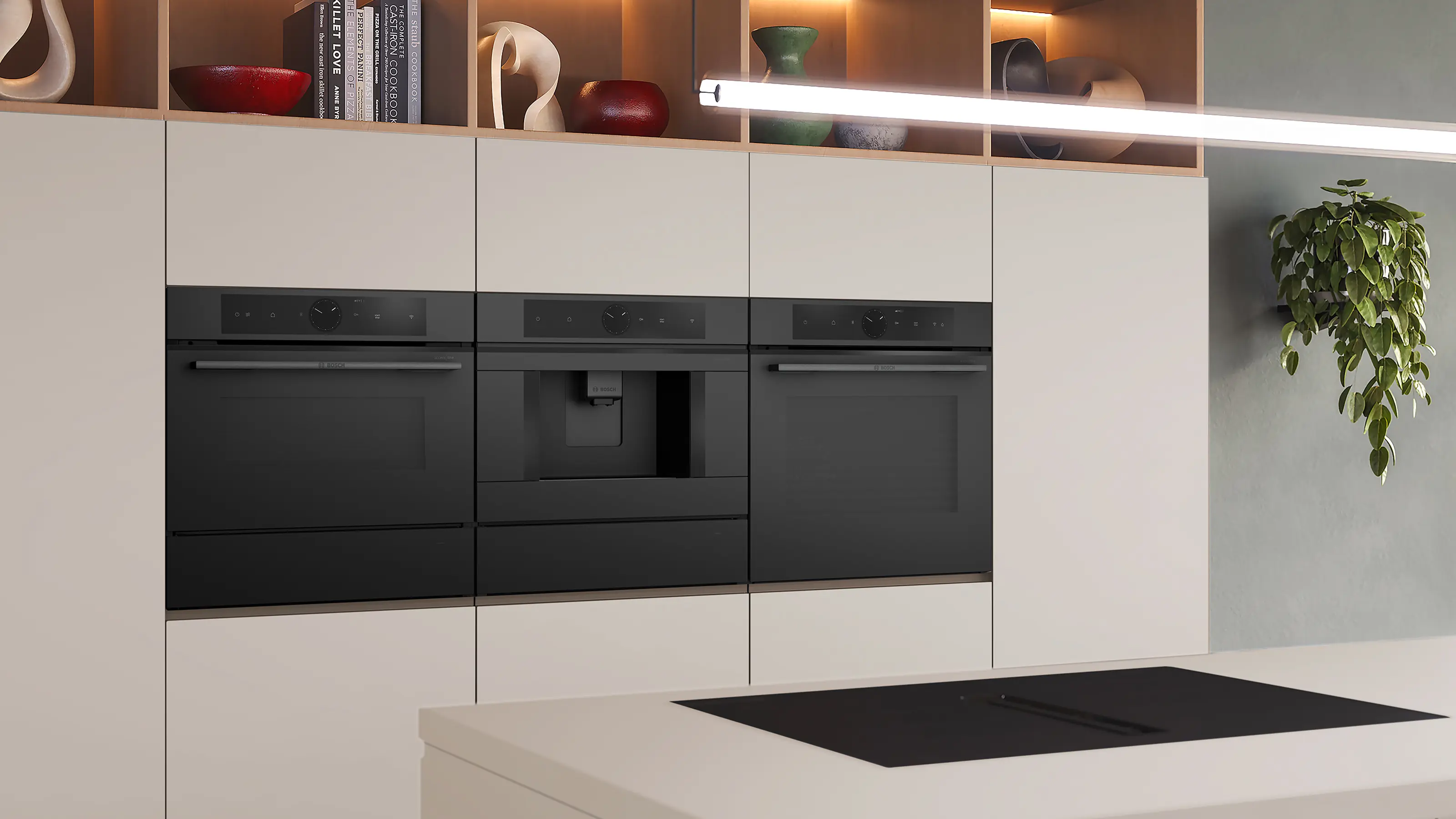 Serie 8 Inbouw koffie volautomaat Mat zwart