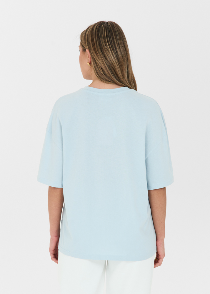 Seashell t-shirt blauw