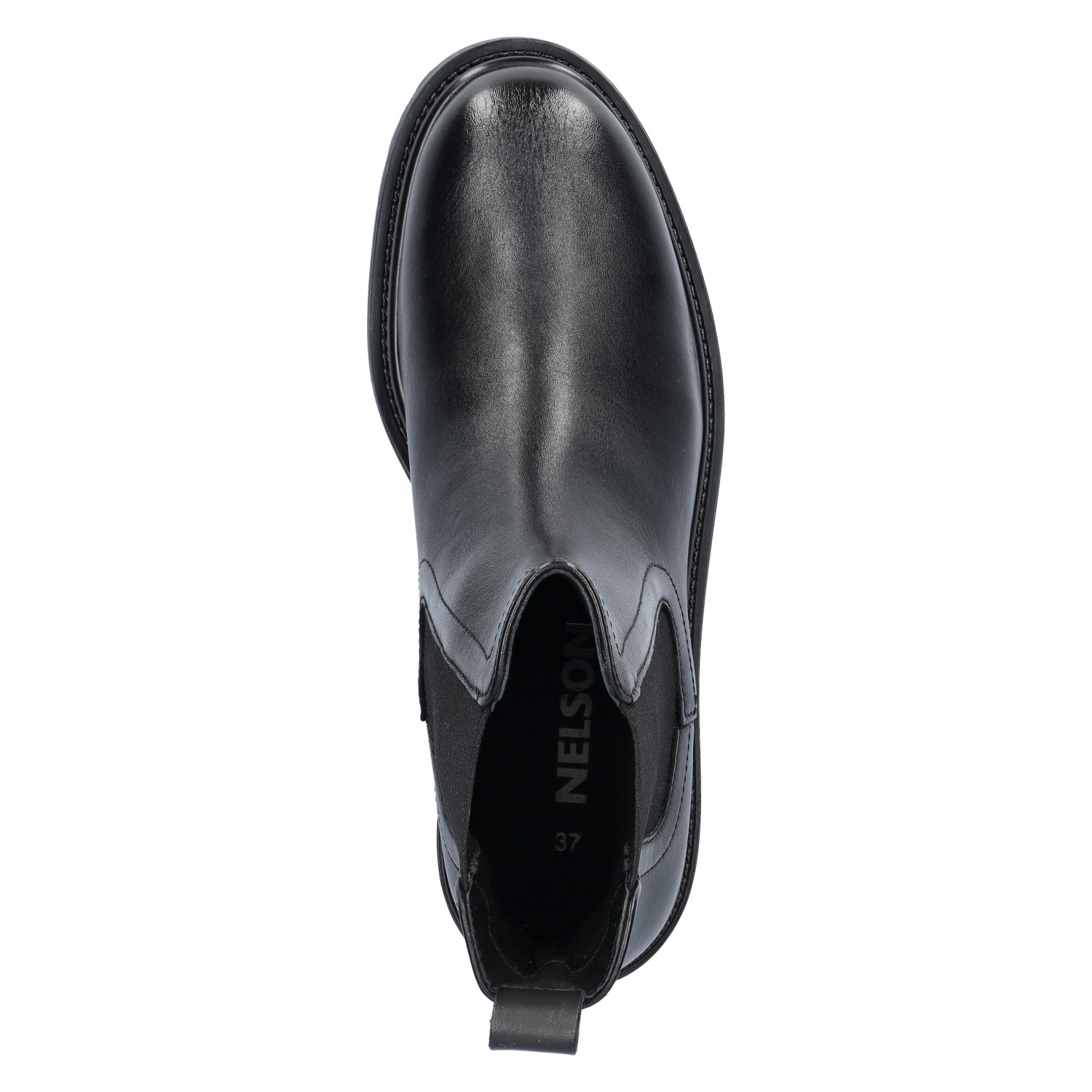 dames chelseaboot Nelson Zwart