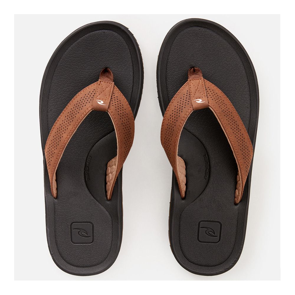 Rip Curl CHIBA - Tongs Homme brown/black