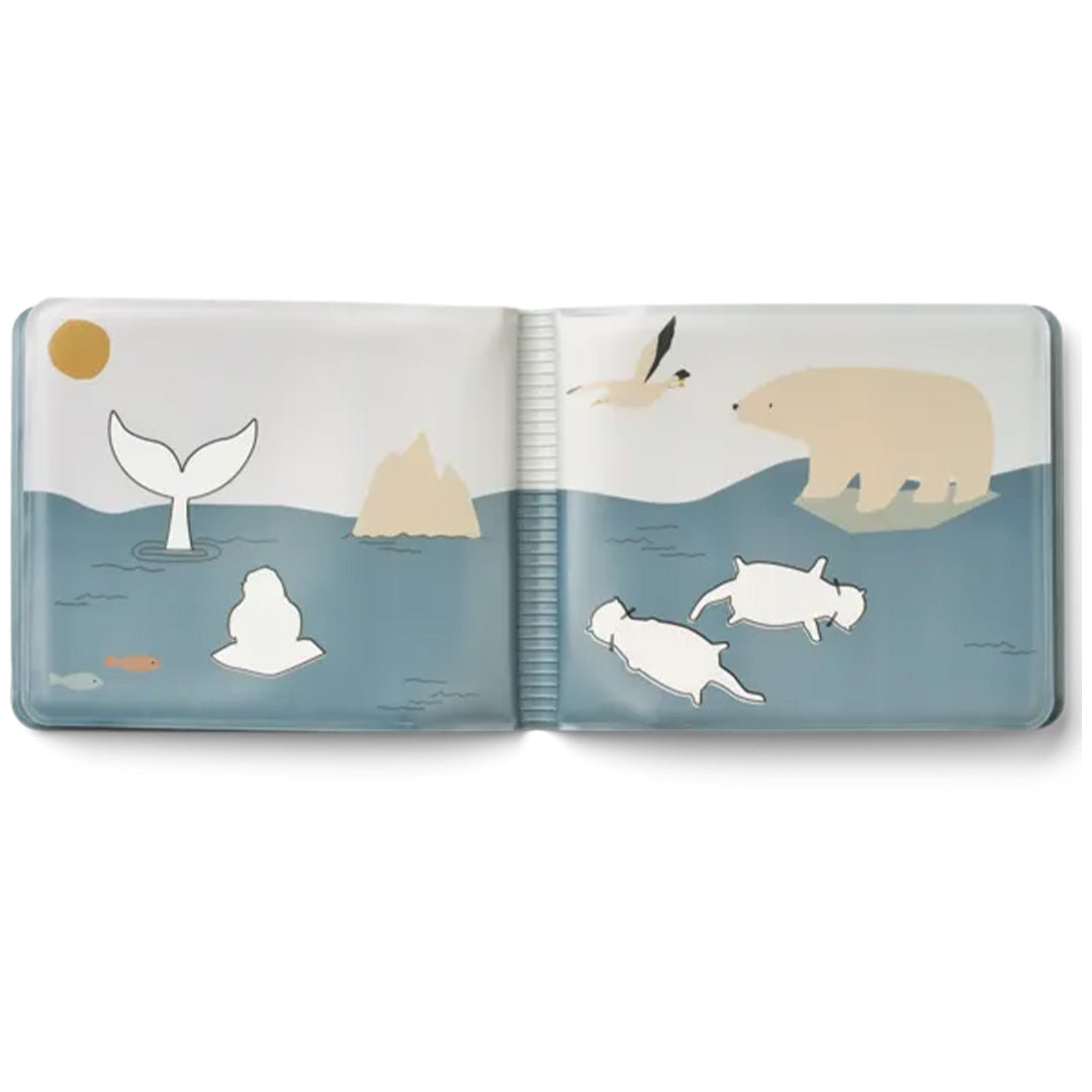 liewood badboekje waylon - arctic sea - ocean view