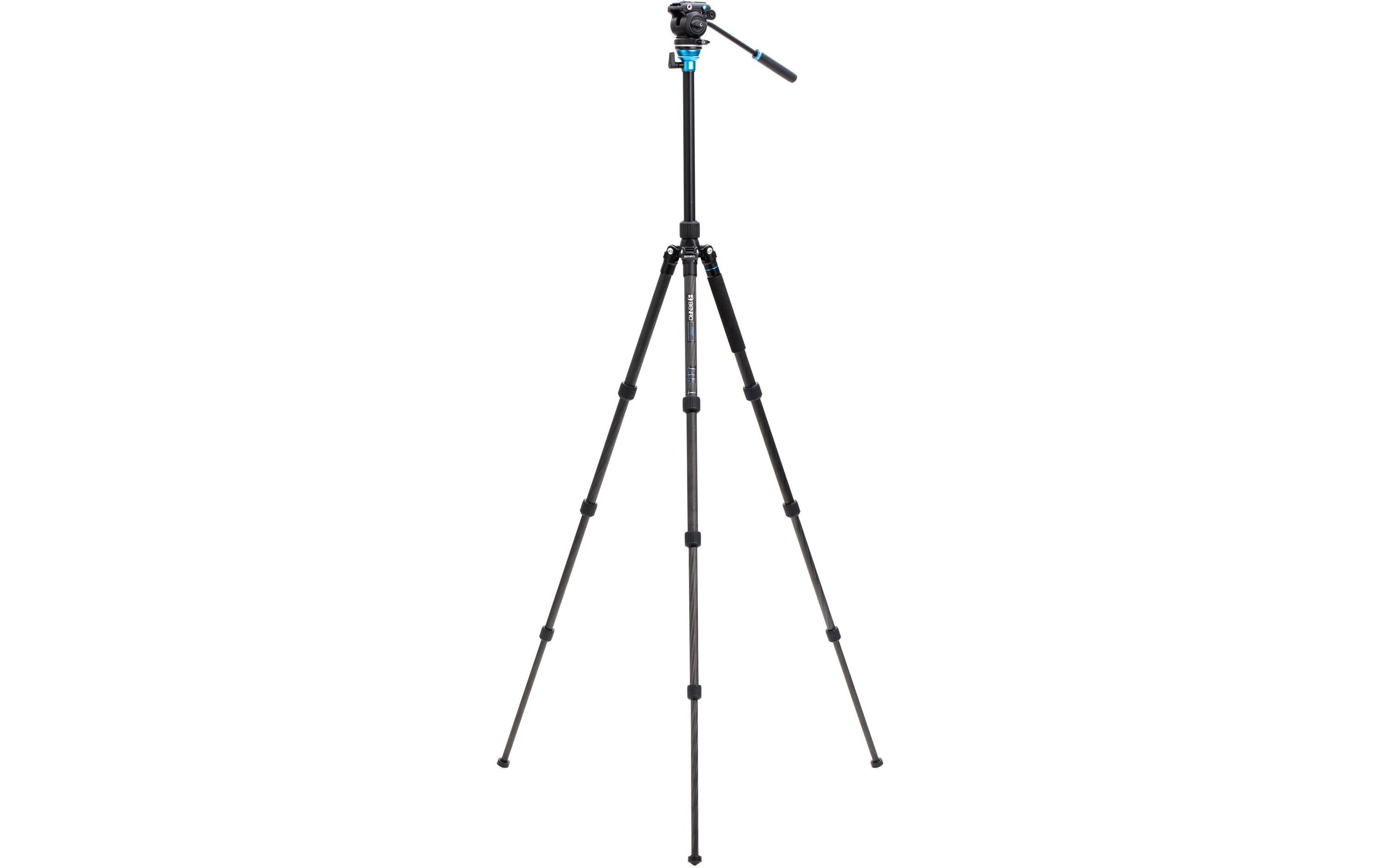 Videostativ C1683TS2PRO Aero Kit Carbon<br>Kompaktes Stativ, geeignet für Reisen und einfaches Verstauen und Tragen