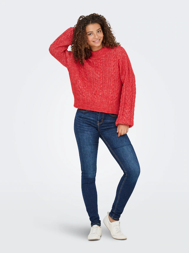 ONLY Stehkragenpullover »ONLIDA LIFE LS HIGH NECK KNT«