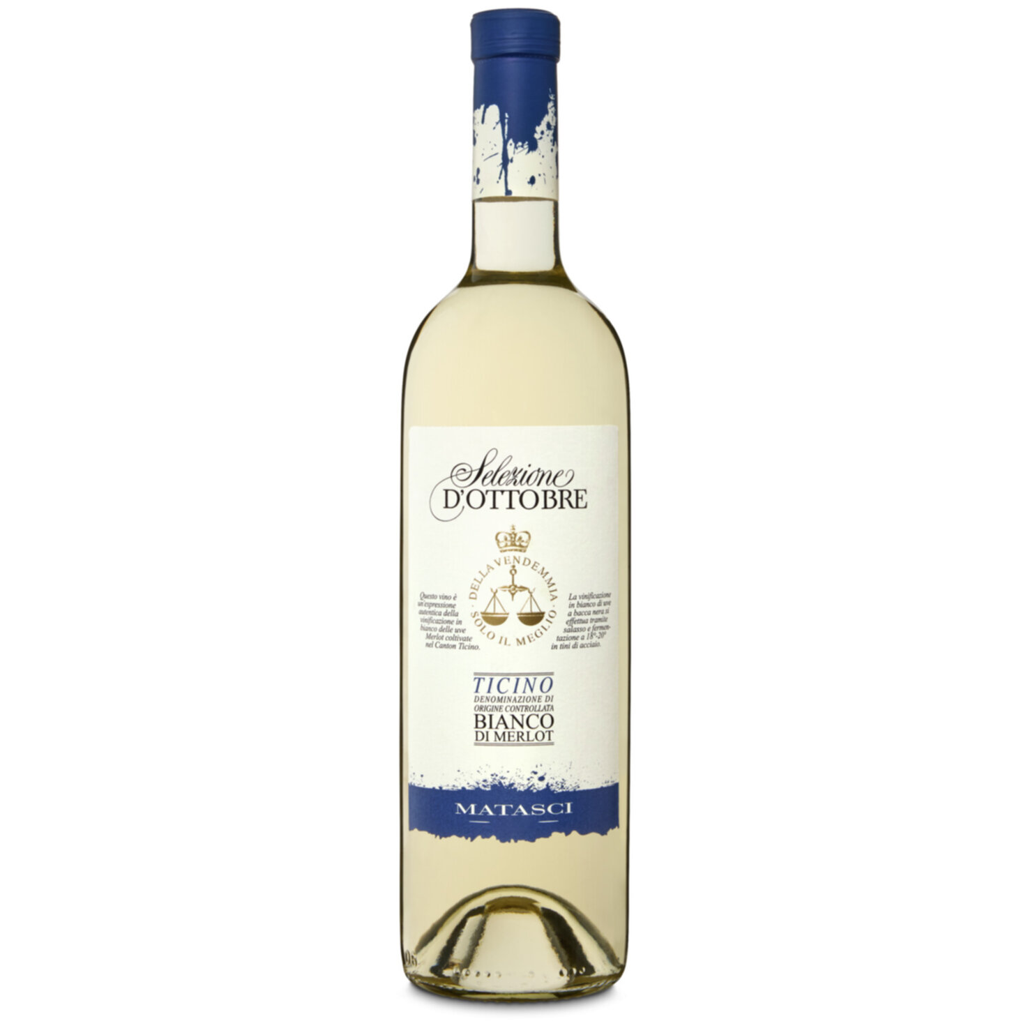 Ticino DOC Bianco di Merlot Selezione d'Ottobre Matasci -75cl