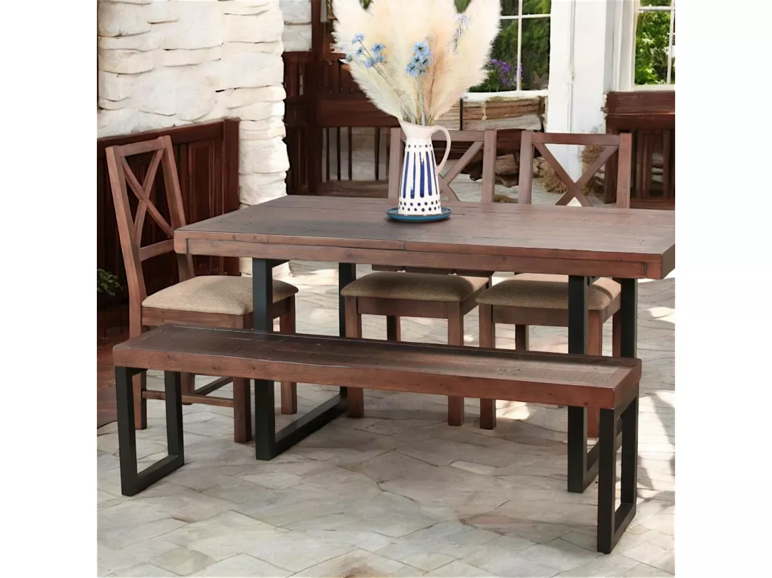 Banc bois recyclé 155cm SAMOA