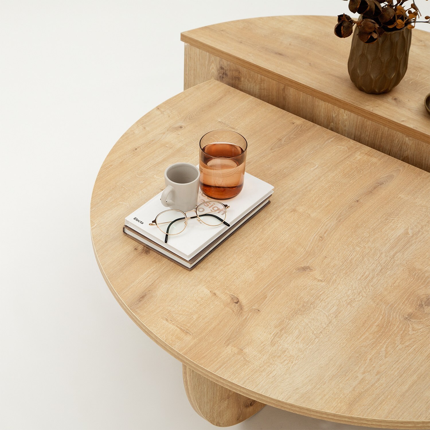Homtex Exquisiter Sapphire Oak Couchtisch – Stilvoll, langlebig und vielseitig