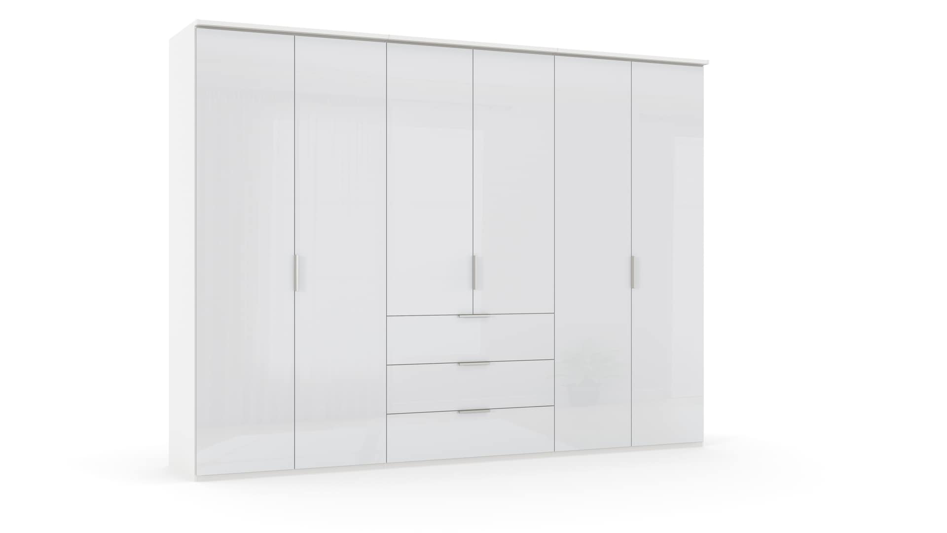 vito Drehtürenschrank DIOSO 301 x 226 cm weiß