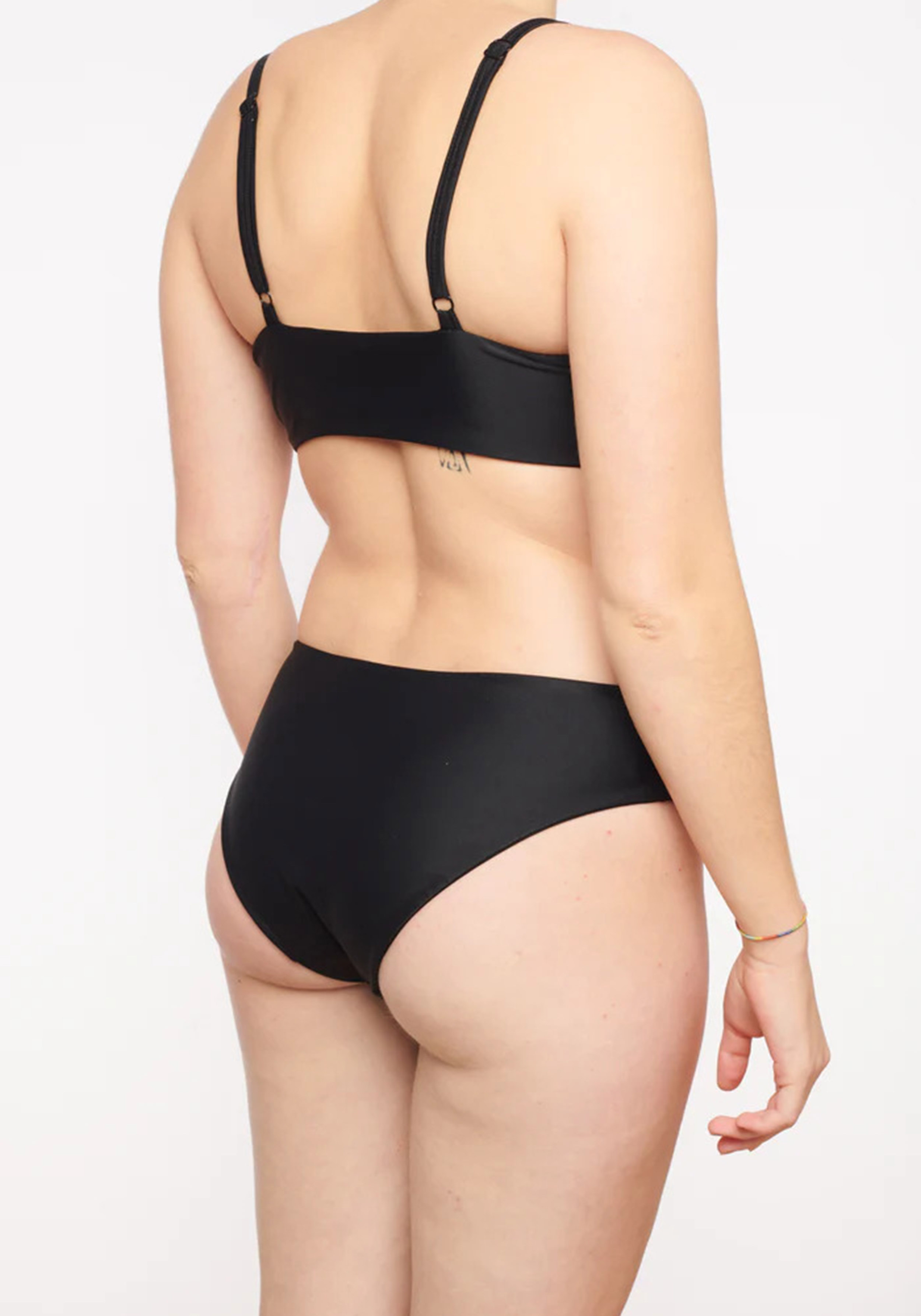 Neumuhle Bikini Top Biasca Net-Bikini Black Coal