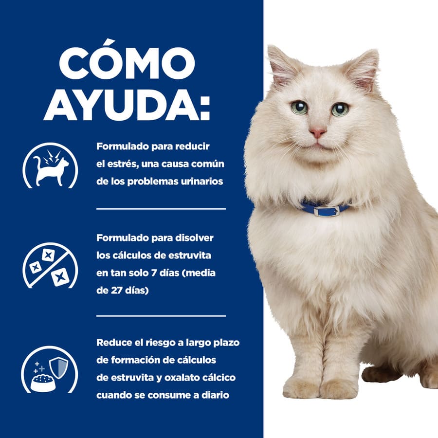 Hill's Prescription Diet Urinary Care c/d multicare stress pollo pieso para gatos
