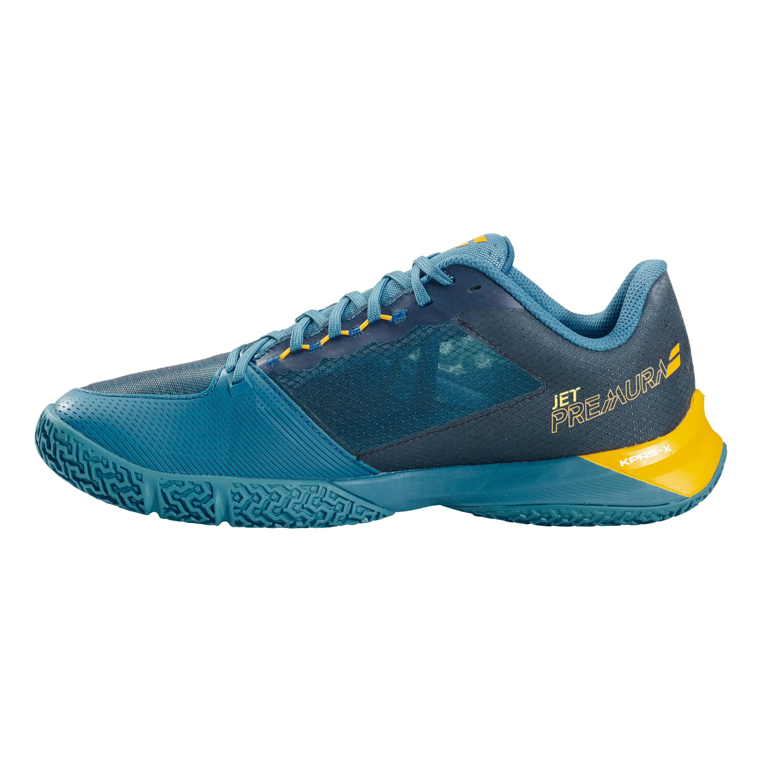 Babolat Jet Premura 2 Chaussures Padel Hommes - Bleu , Abricot