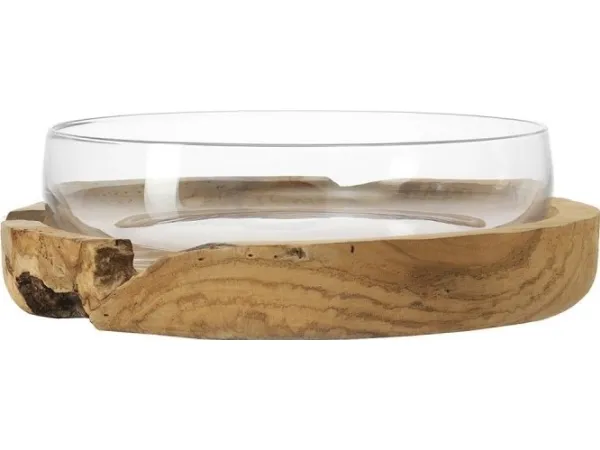 LEONARDO 084415, Transparent, Træ, Træ, Glas, 39 cm, 120 mm