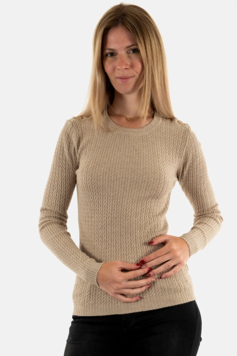 Pull hiver molly bracken la906cn beige