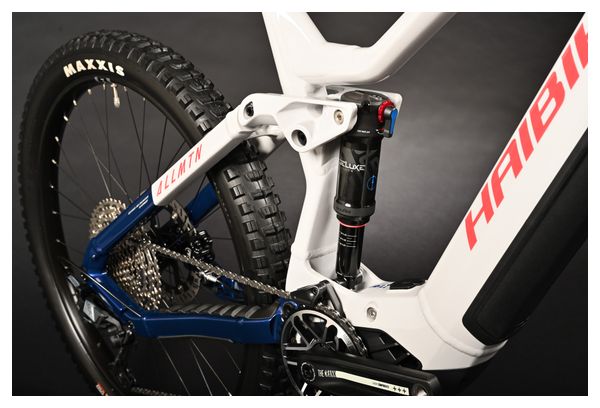 VTT Électrique Tout-Suspendu Haibike AllMtn 7 Shimano SLX 12V 720 Wh 29/27.5'' Gris Bleu 2024