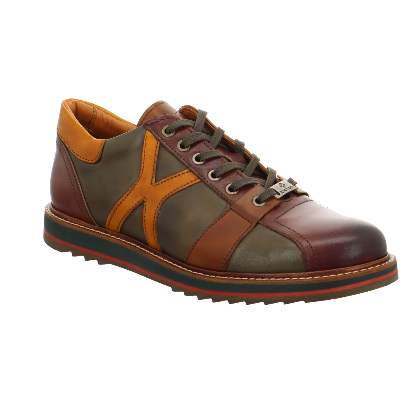 Schnürschuh braun