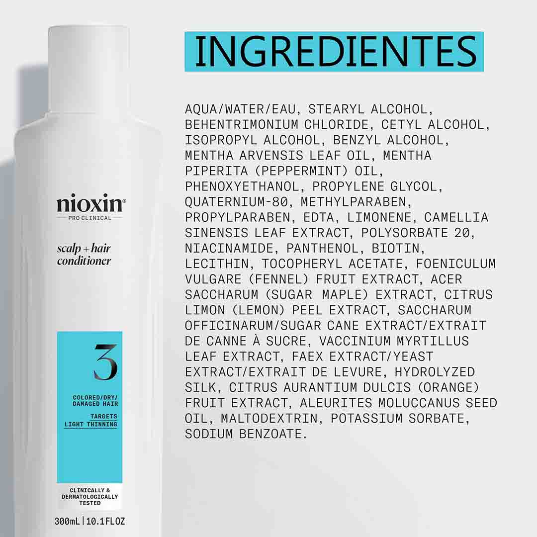Nioxin Sistema 3 Condicionador - 300ml