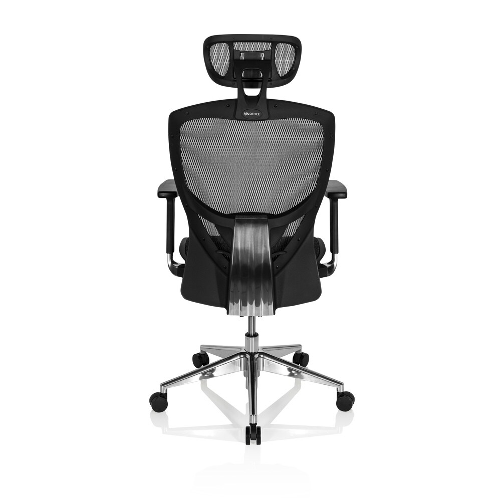 High End Bürostuhl VENUS ONE Netzstoff mit Armlehnen hjh OFFICE