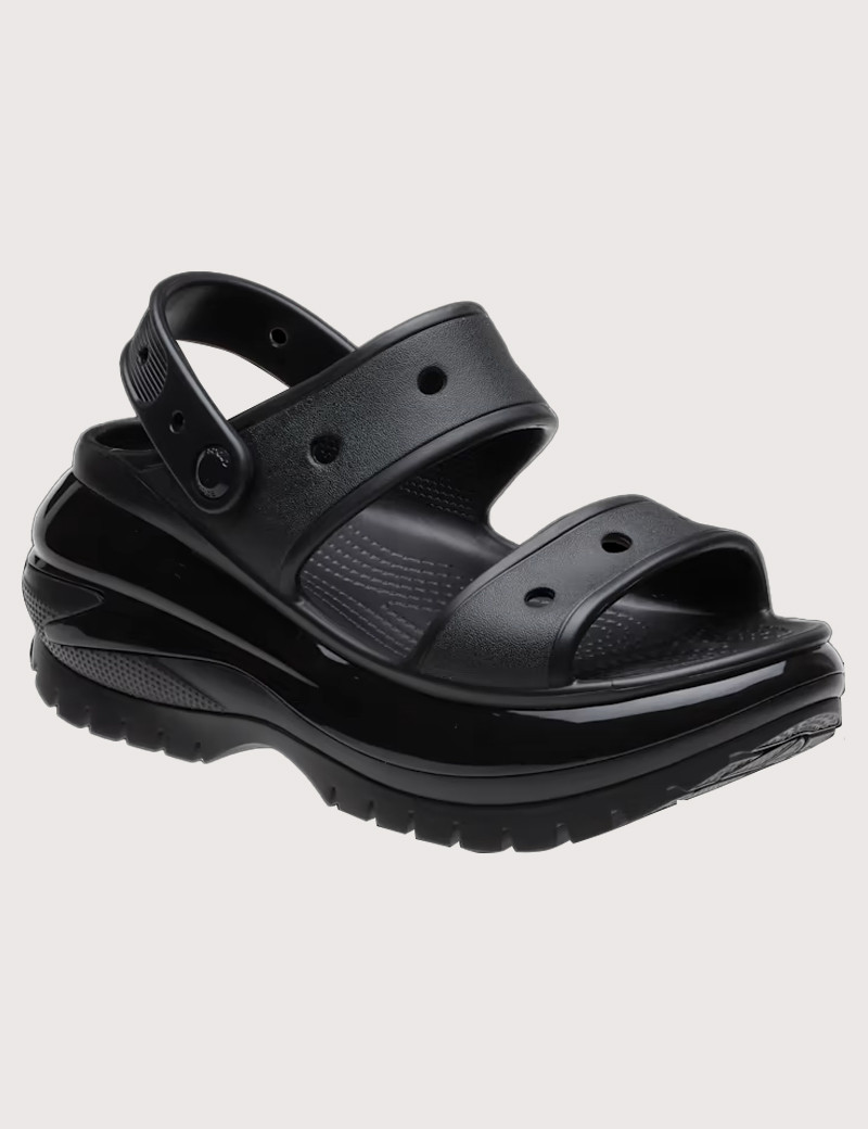 CROCS SANDALES FEMME MEGA CRUSH NOIR