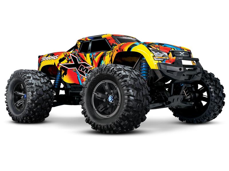 Traxxas Monster Truck X-Maxx 8S Solar Flare ARTR 1:6 1:6 Monstertruck mit Brushless Antrieb