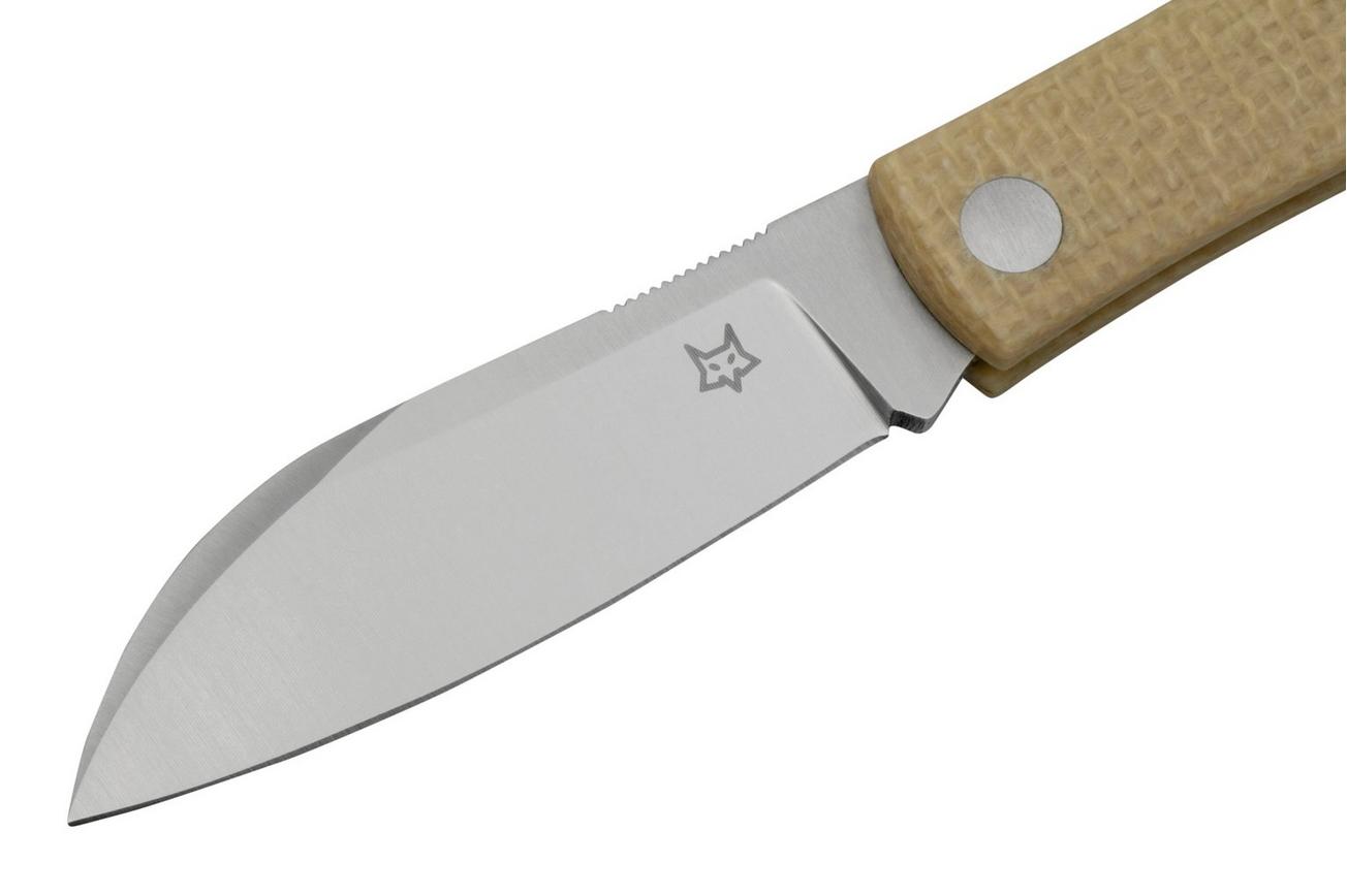 Fox Knives Livri, M390, Natural Jute Micarta, 273MI zakmes
