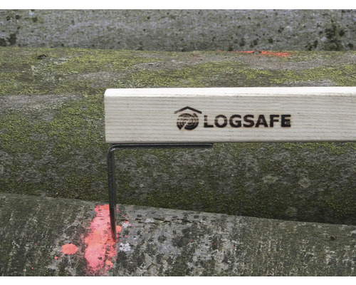 Markeerapparaat/markeermeter Logsafe incl. 1 bus markeerspray, 1m