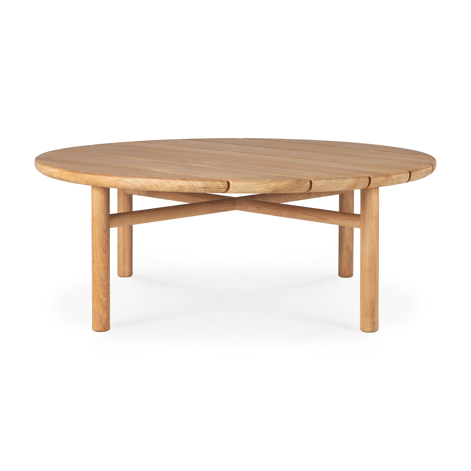 Teak Quatro koffietafel - 95cm