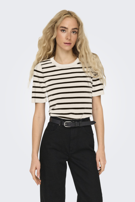 Only ecru dames t-shirt