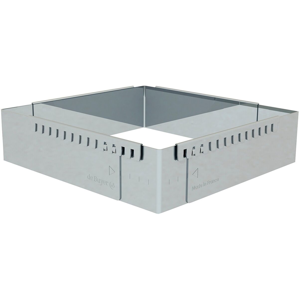 Justerbar bakeform 30 X 30 cm - 57 X 57 cm.