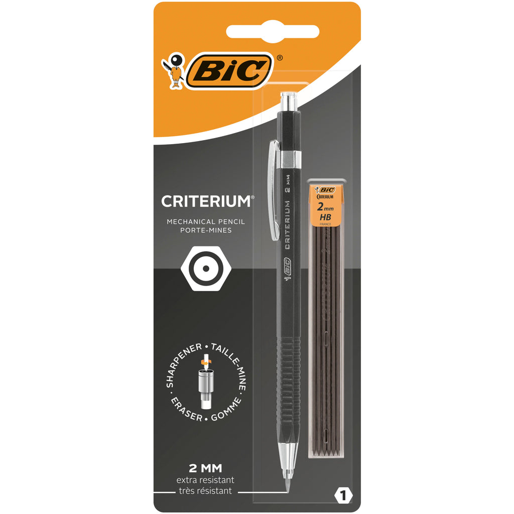Lapiseira Criterium 2mm com Minas Bic